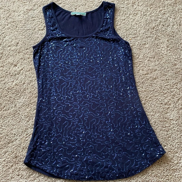 Navy women’s tank top - Picture 1 of 1